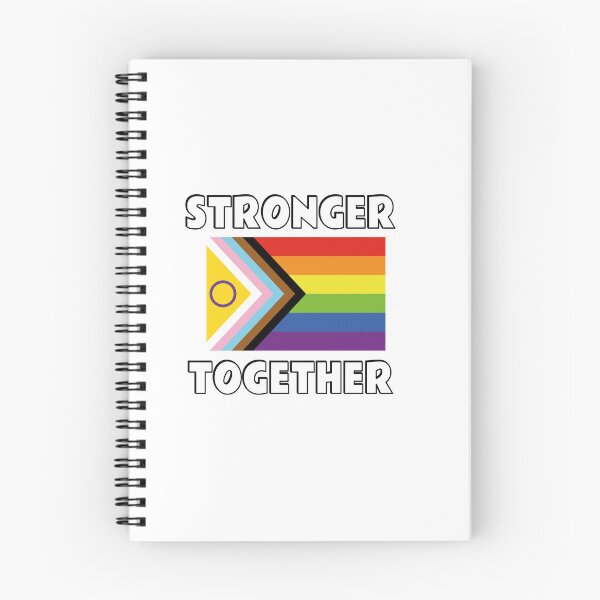 Item preview, Stronger together inclusive pride flag designed and sold by Inspirationmotivation.