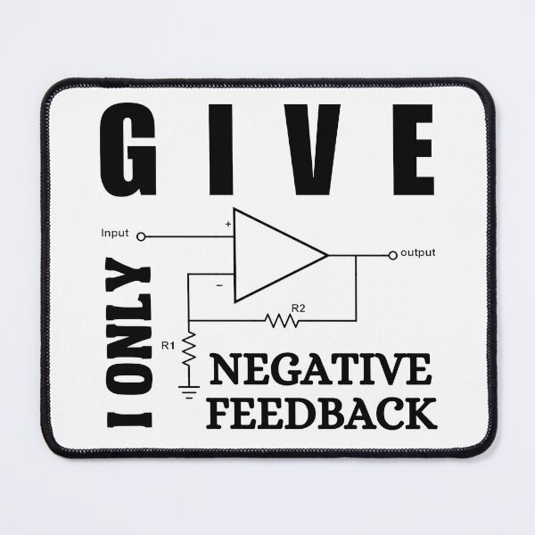 Item preview, I Only Give Negative Feedback designed and sold by GoverArt.