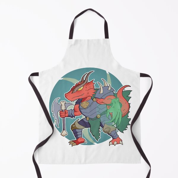 Item preview, Red Half-Dragon Warrior designed and sold by MDesign8.