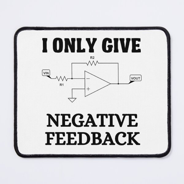 Item preview, I Only Give Negative Feedback designed and sold by GoverArt.