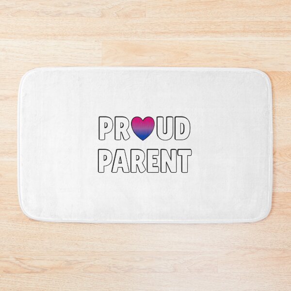 Item preview, Proud parent -  bi flag heart  designed and sold by Inspirationmotivation.