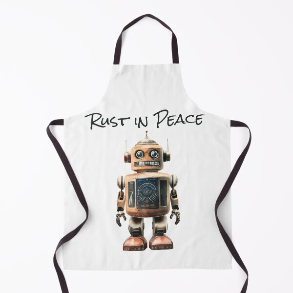 Item preview, Rust in Peace: Serene Robot Design designed and sold by Teez Haven.