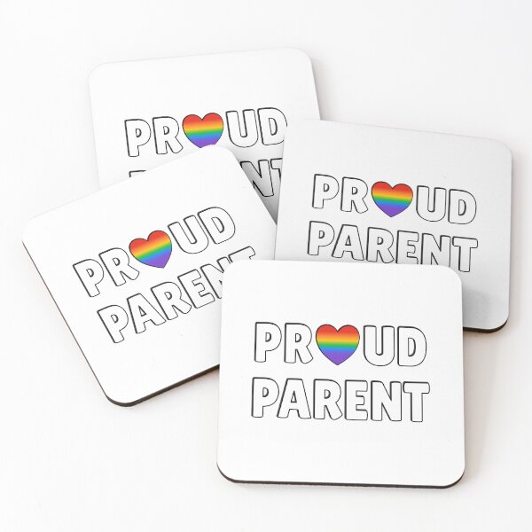 Item preview,  Proud parent gay rainbow heart designed and sold by Inspirationmotivation.