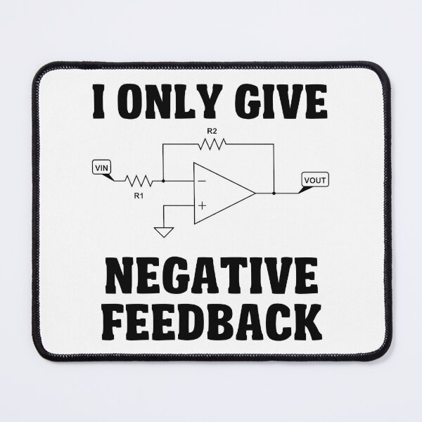 Item preview, I Only Give Negative Feedback designed and sold by GoverArt.