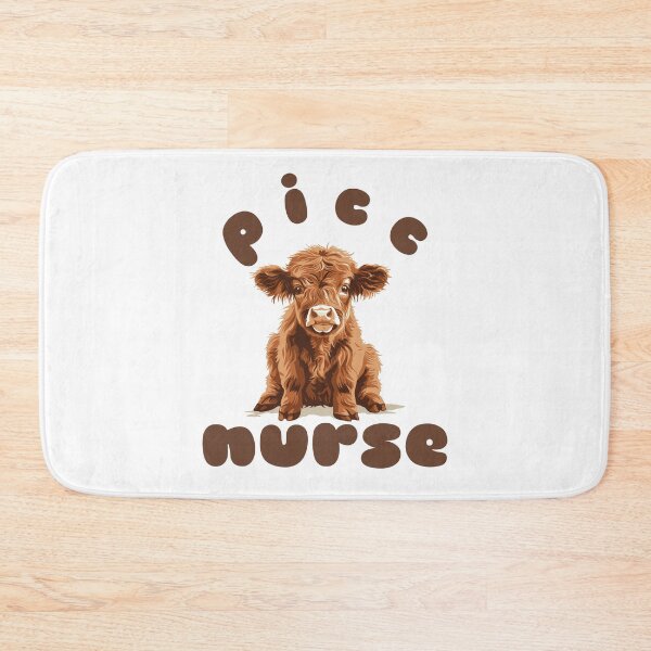 Item preview, PICC Nurse (Highland Cow Calf) designed and sold by Whackadoodletee.