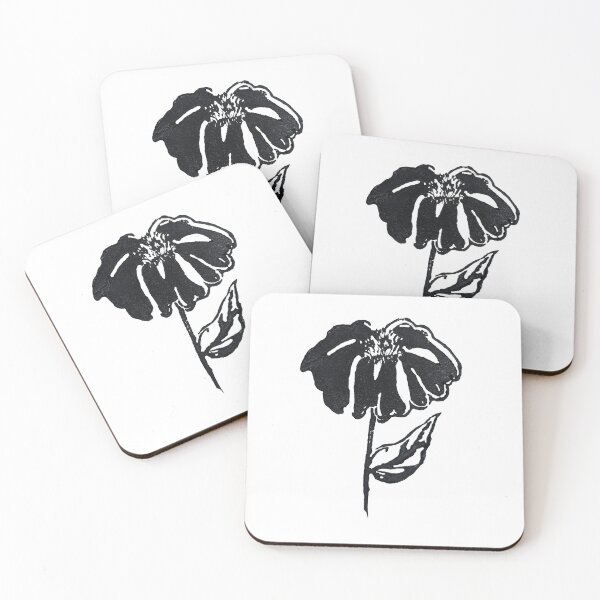 Item preview, Echinacea print designed and sold by LaudanumNlace.