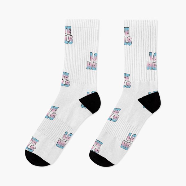 Item preview, Love Heals - Trans Flag Colors designed and sold by Inspirationmotivation.
