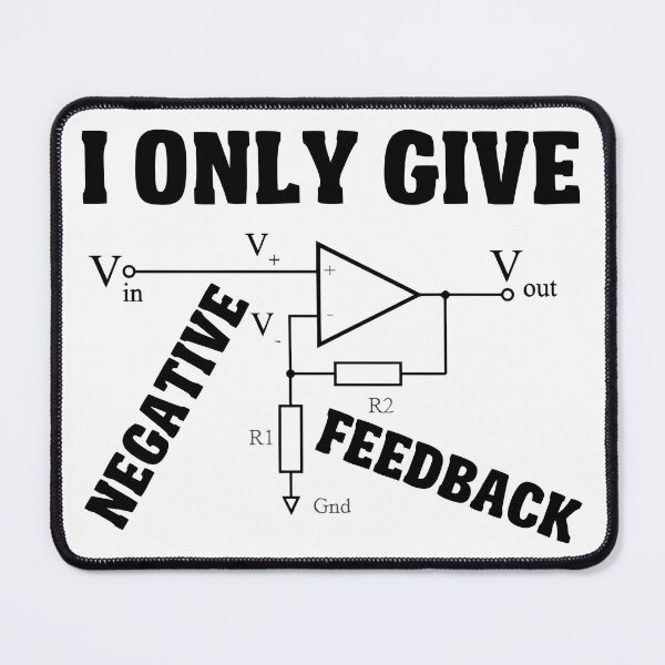 Item preview, I Only Give Negative Feedback designed and sold by GoverArt.