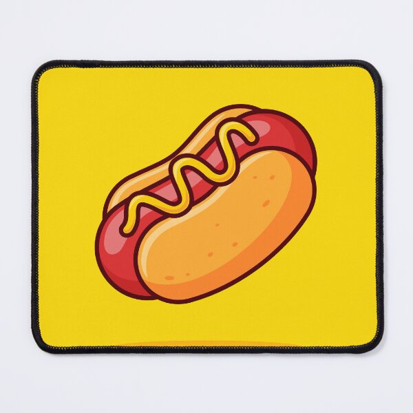 Item preview, Hotdog Food Floating Cartoon Vector Icon - Tasty and Playful Food Illustration designed and sold by hjian8219.