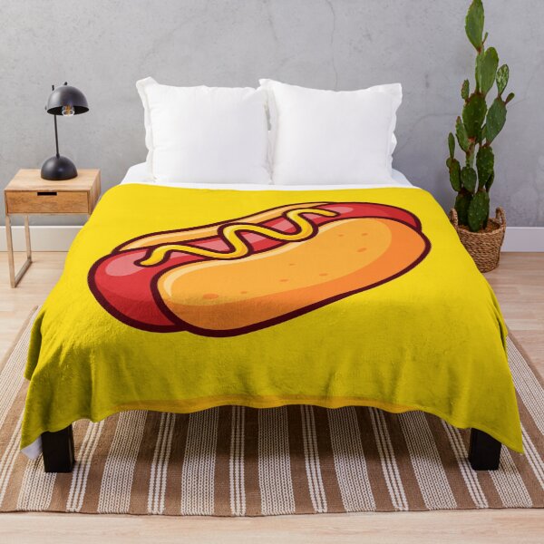 Item preview, Hotdog Food Floating Cartoon Vector Icon - Tasty and Playful Food Illustration designed and sold by hjian8219.