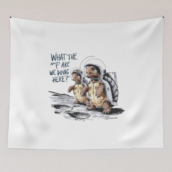Item preview, WHAT THE "F" ARE WE DOING HERE? designed and sold by Gentle40Winks.