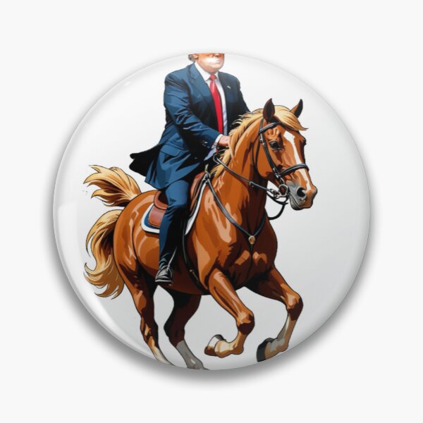 Item preview, Trump riding a horse designed and sold by Epic TV USA.