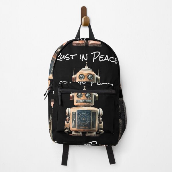 Item preview, Rust in Peace: Serene Robot Design designed and sold by Teez Haven.