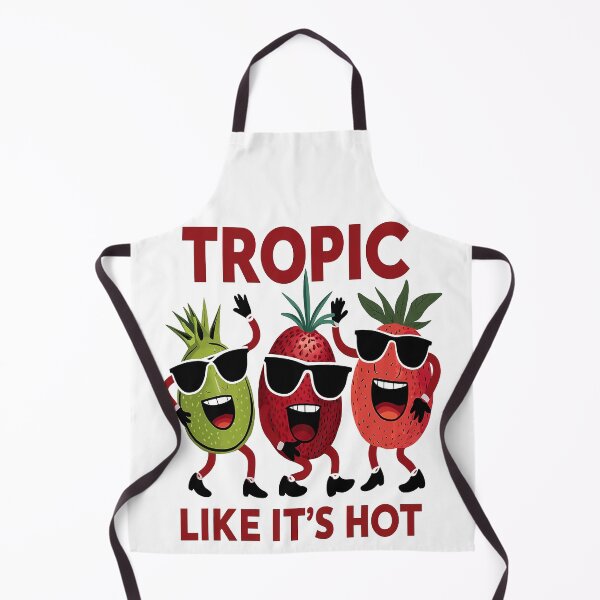 Item preview, Tropic Like It's Hot Funny Fruits in Sunglasses designed and sold by Mosaic-97.