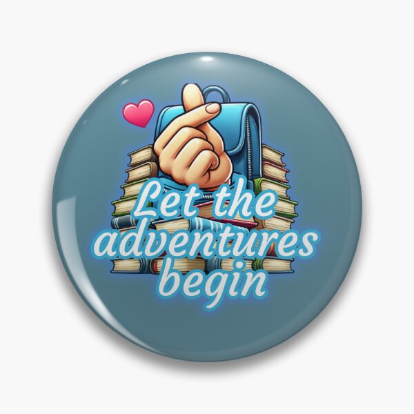 Item preview, Finger Heart:  Let the Adventures Begin designed and sold by DecalDash.