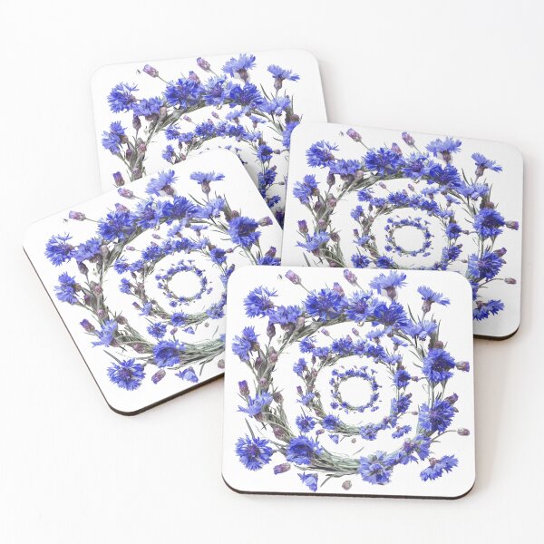 Item preview, Wreaths and Cornflowers (3) designed and sold by OlgaStudio.