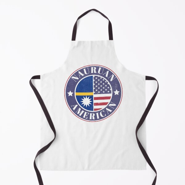 Item preview, Proud Nauruan-American Badge - Nauru Flag designed and sold by chrisrivait.