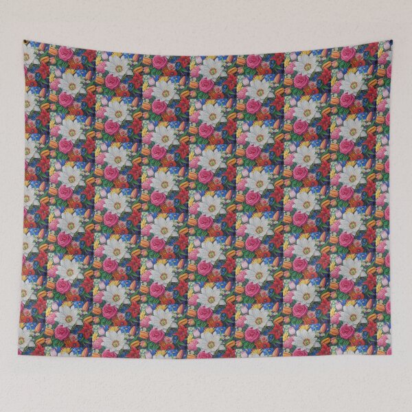Item preview,  flowers multi-colored, designed and sold by GalynaLB.