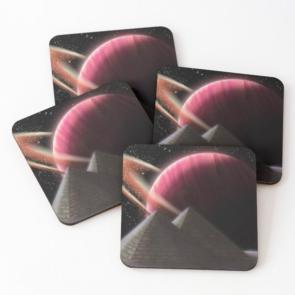 Item preview, Space Pyramids (Red) designed and sold by Stars and Vials.
