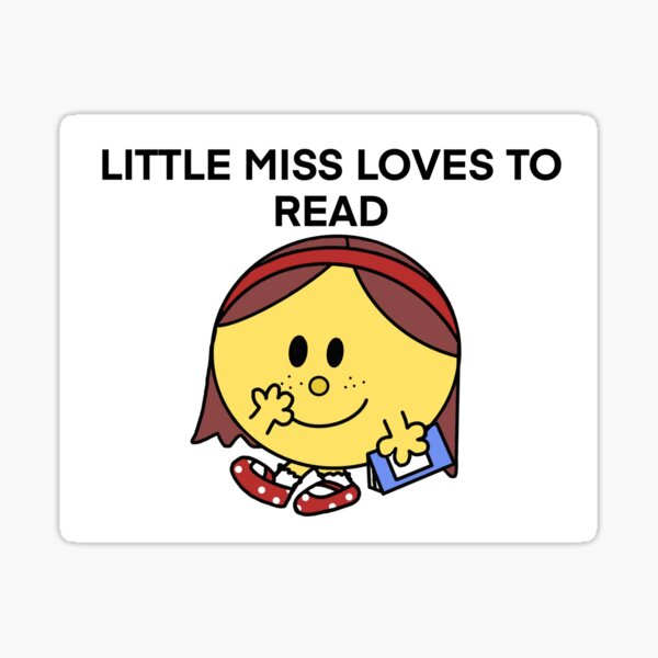 Item preview, Little Miss Loves to Read designed and sold by Ari475.