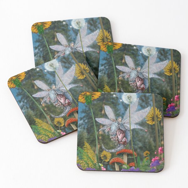 Item preview, Baby Armadillo Dragonfly Wings Art designed and sold by oz10.
