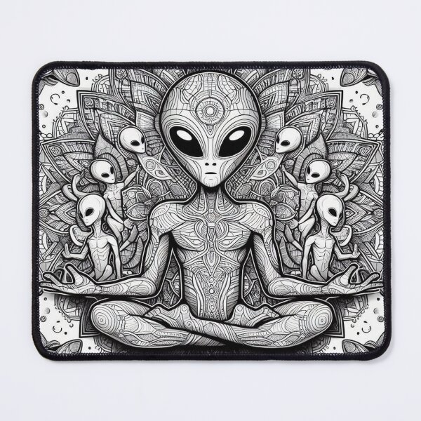 Item preview, Alien Mandala Shirt designed and sold by SuperDopeShop.