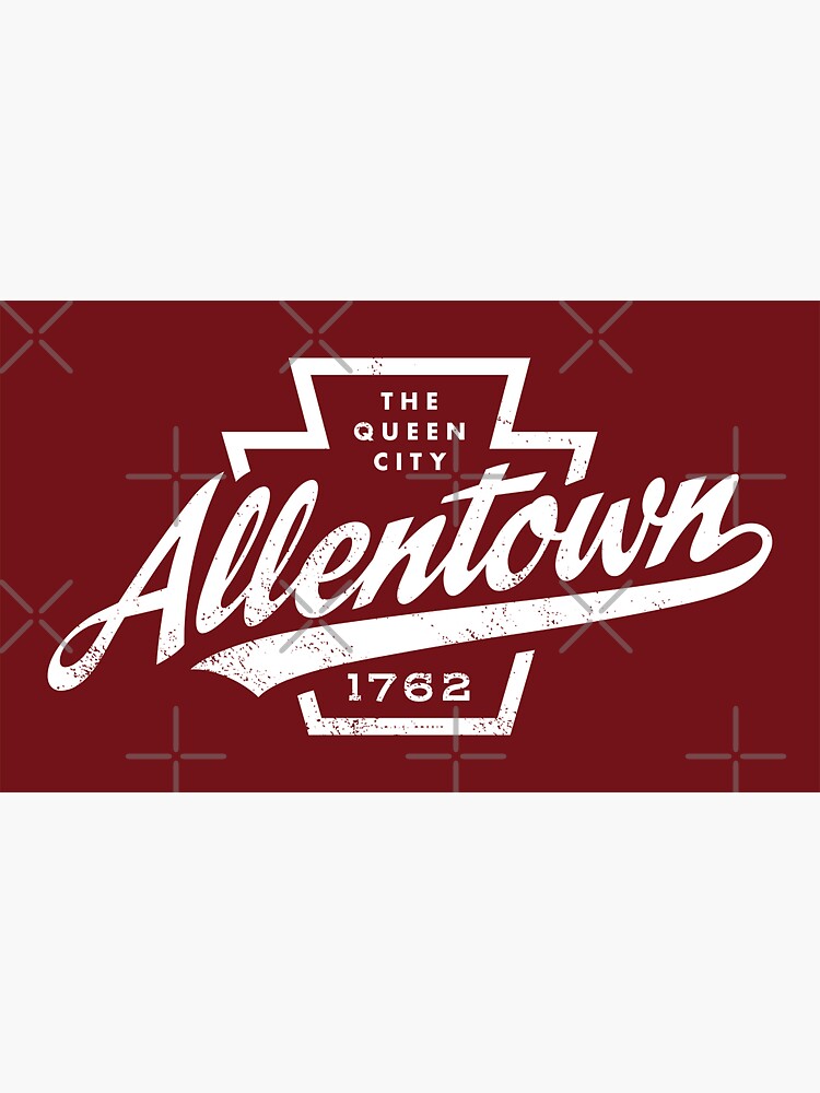 Thumbnail 3 of 3, Sticker, Allentown Pennsylvania Keystone - Established 1762 designed and sold by deadmansupplyco.
