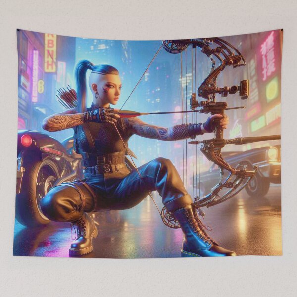 Item preview, Yoga Archer: Twilight Sentinel designed and sold by Ghost Archer Illusions.