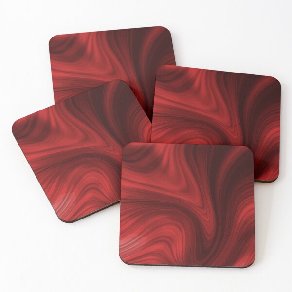 Item preview, Red Waves Marble Design designed and sold by mrhighsky.