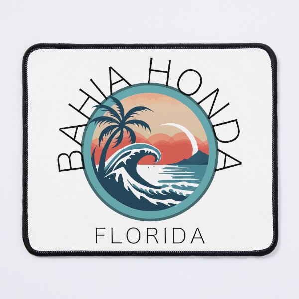 Item preview, Bahia Honda - Florida (with Black Lettering) designed and sold by VelvetRoom.
