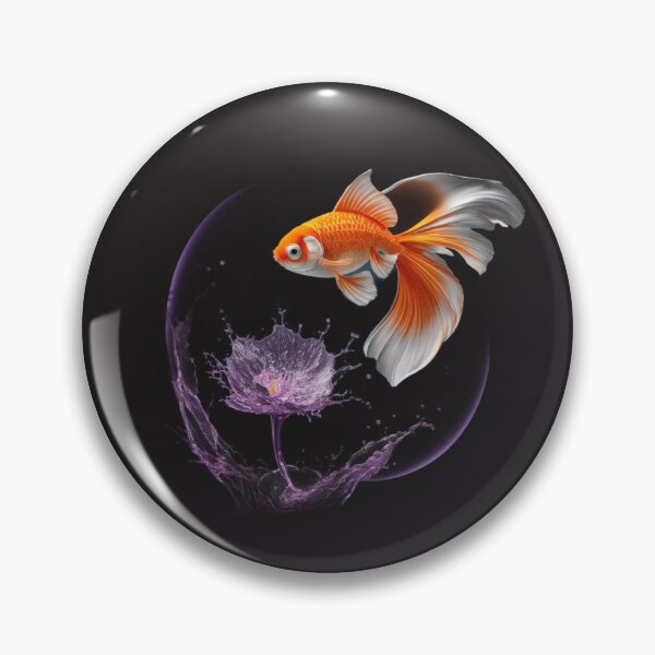Item preview, Golden fish designed and sold by AldeaPod.