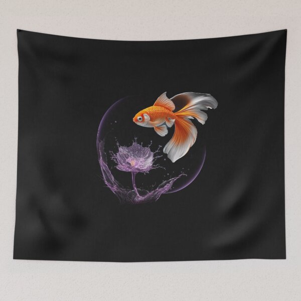 Item preview, Golden fish designed and sold by AldeaPod.