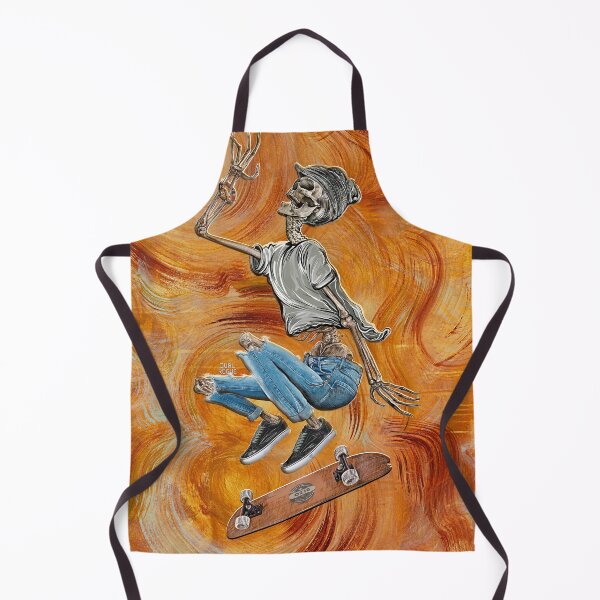 Artikelvorschau, Halloween Skateboarder Kickflip Skelett Kunst entworfen und verkauft von oz10.