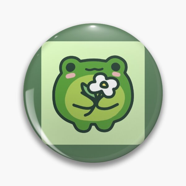 Item preview, Cute Frog holding a Flower designed and sold by FeeK10.