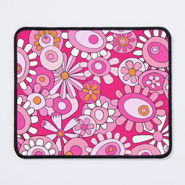 Item preview, Pink flower pattern 60's and Barbie inspired designed and sold by Virginia Fitzgerald.