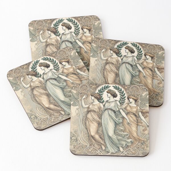 Item preview, Art Nouveau Print of Roman Goddess designed and sold by PinUpPizzazz.