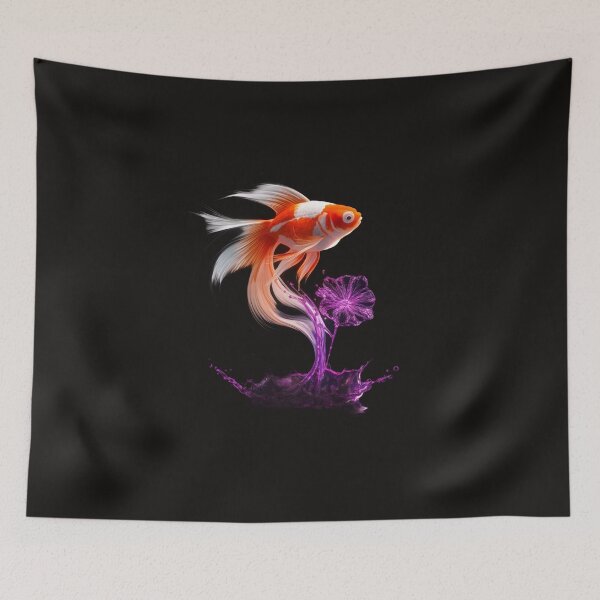 Item preview, Golden fish designed and sold by AldeaPod.