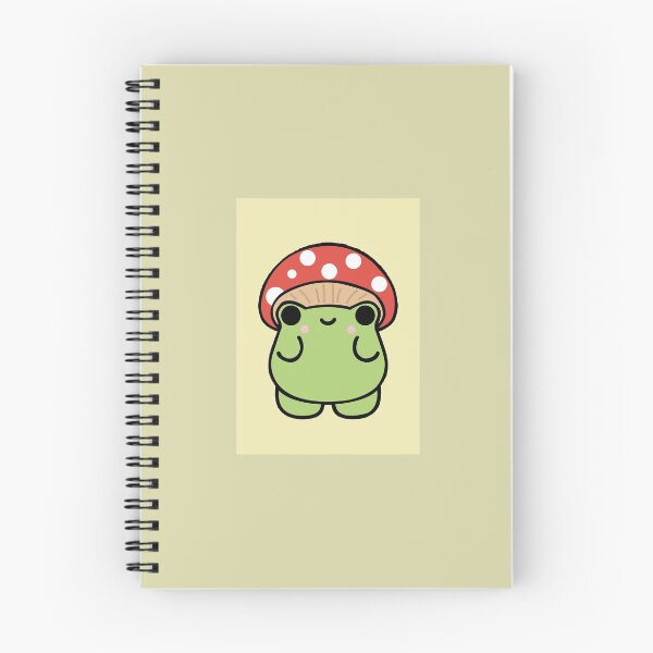 Item preview, Cute Frog with Mushroom Hat designed and sold by FeeK10.