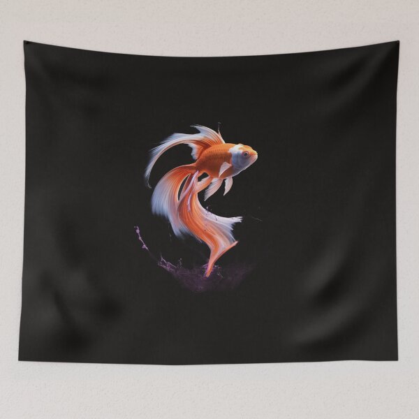 Item preview, Golden fish designed and sold by AldeaPod.