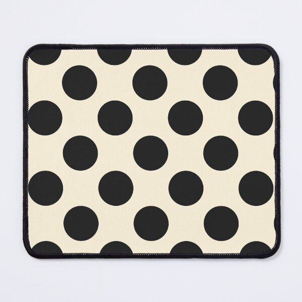 Item preview, Black Polka Dots and Cream Background designed and sold by Kpss2564.