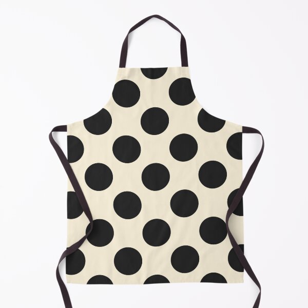 Item preview, Black Polka Dots and Cream Background designed and sold by Kpss2564.