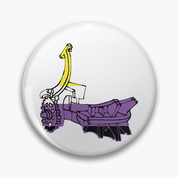 Item preview, SAW reverse bear trap nonbinary pride designed and sold by SuperVisionx.