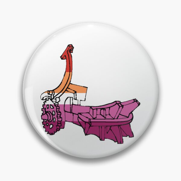 Item preview, SAW reverse bear trap lesbian pride designed and sold by SuperVisionx.
