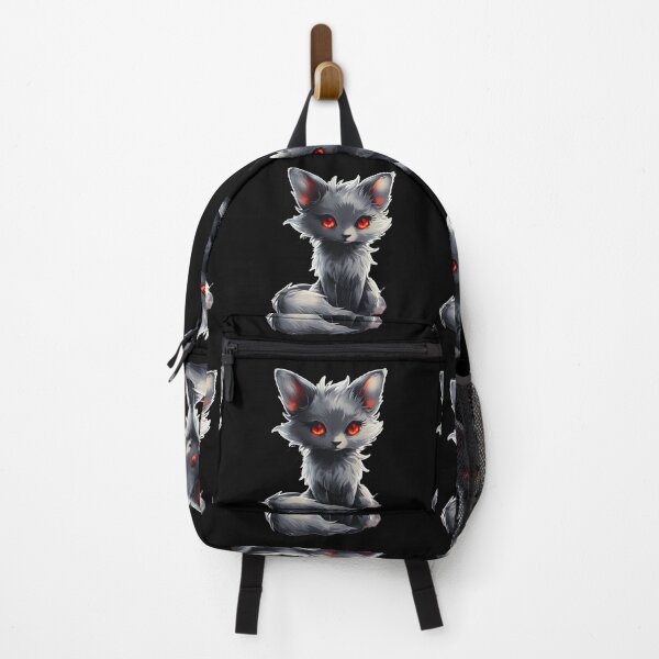 Item preview, Cute Silver Fox Winter Style Red Eyes designed and sold by TheDarkStone.