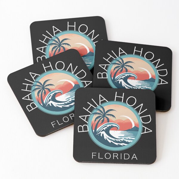 Item preview, Bahia Honda - Florida (with White Lettering) designed and sold by VelvetRoom.
