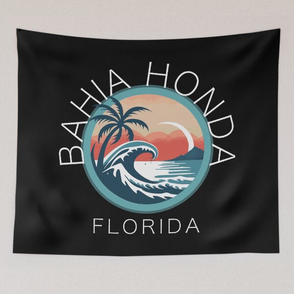 Item preview, Bahia Honda - Florida (with White Lettering) designed and sold by VelvetRoom.