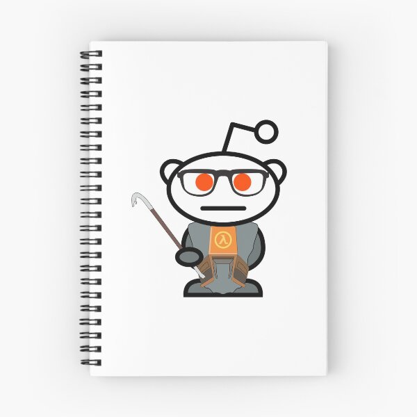 Item preview, Half Life Reddit Crossover "Gordon Snoo-man" Sticker designed and sold by toxicSTRYDR.