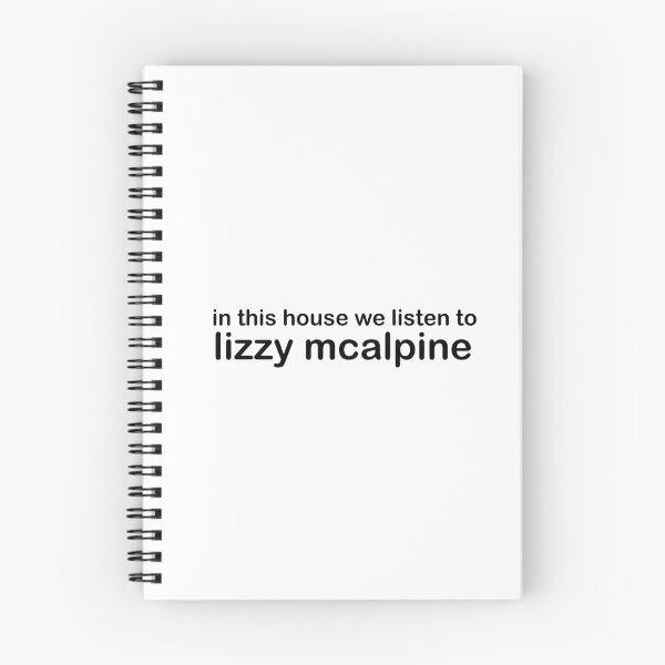Item preview, In this house we listen to Lizzy McAlpine  designed and sold by shezzastardis.