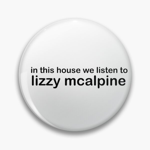 Item preview, In this house we listen to Lizzy McAlpine  designed and sold by shezzastardis.