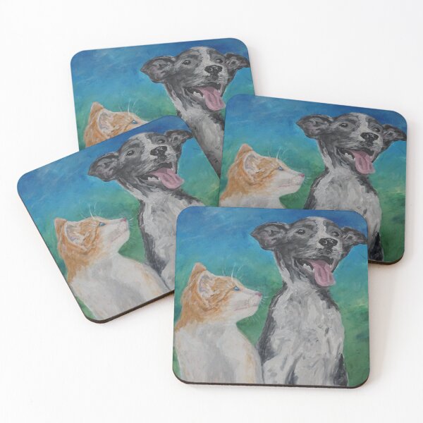 Item preview, Dog and Cat Friends designed and sold by AMRansom.